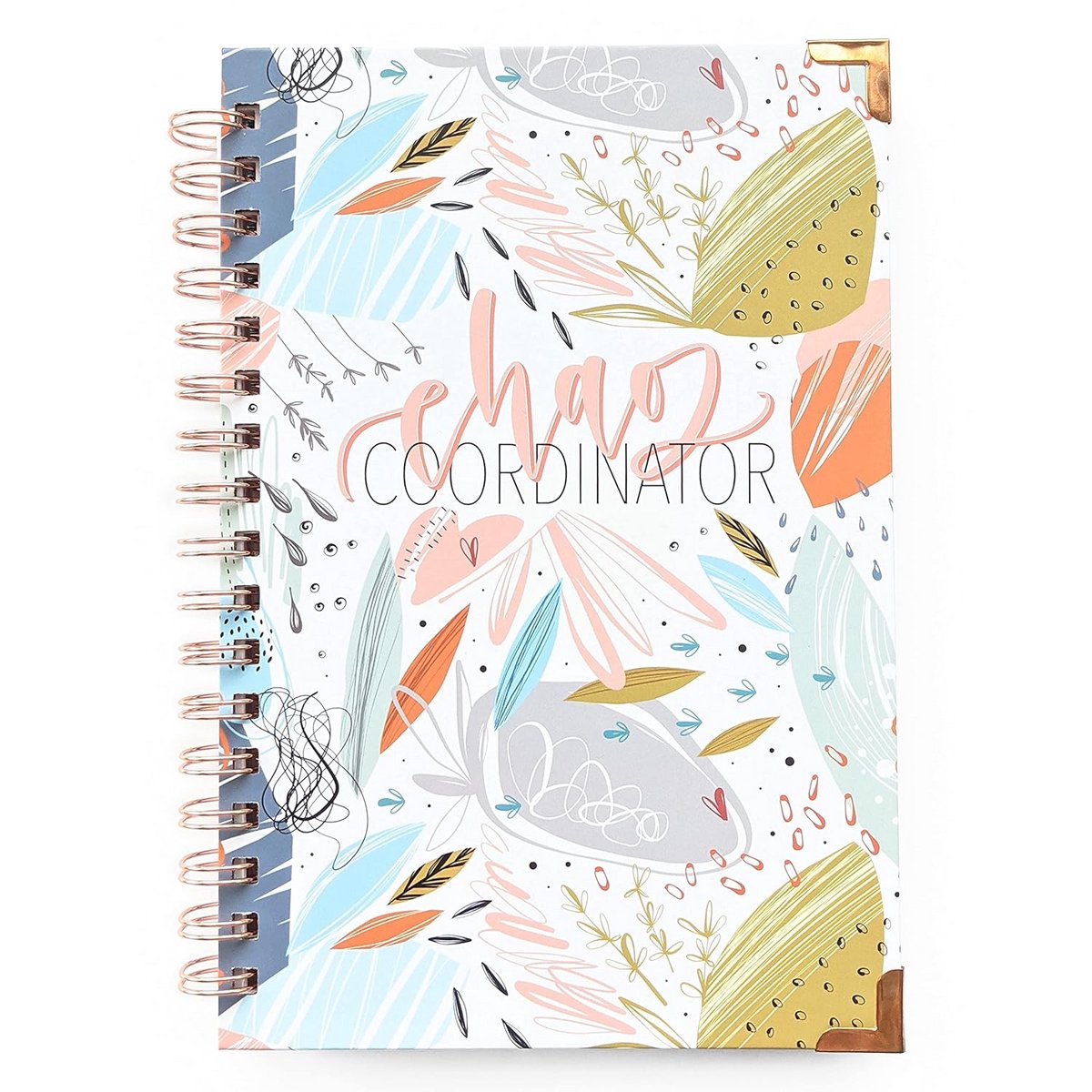 Productiviteitsnotitieboek: Takenlijst en Planner met Roségoud Spiraalbinding