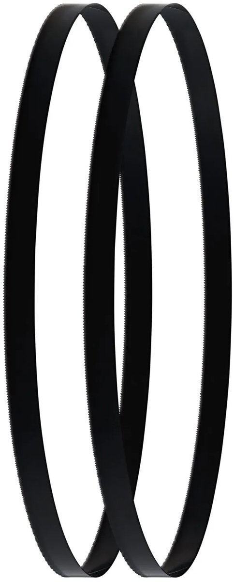 Parkside 2 Delige 14 TPI Lintzagen set 733 x 12.7 x 0.4mm Lintzaag