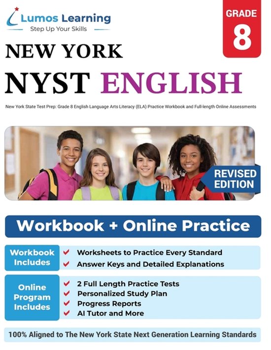 Nyst by Lumos Learning- New York State Test Prep - cover
