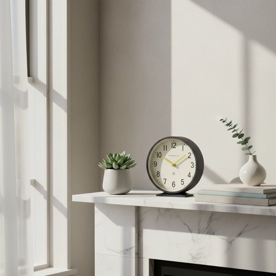 NEWGATE Amp Silent Sweep Mantel Clock - 'No Tick' - Een Moderne Schoorsteenmantelklok Klokken Voor De Woonkamer Kantoorklok Bureauklok Mantel~p122043145