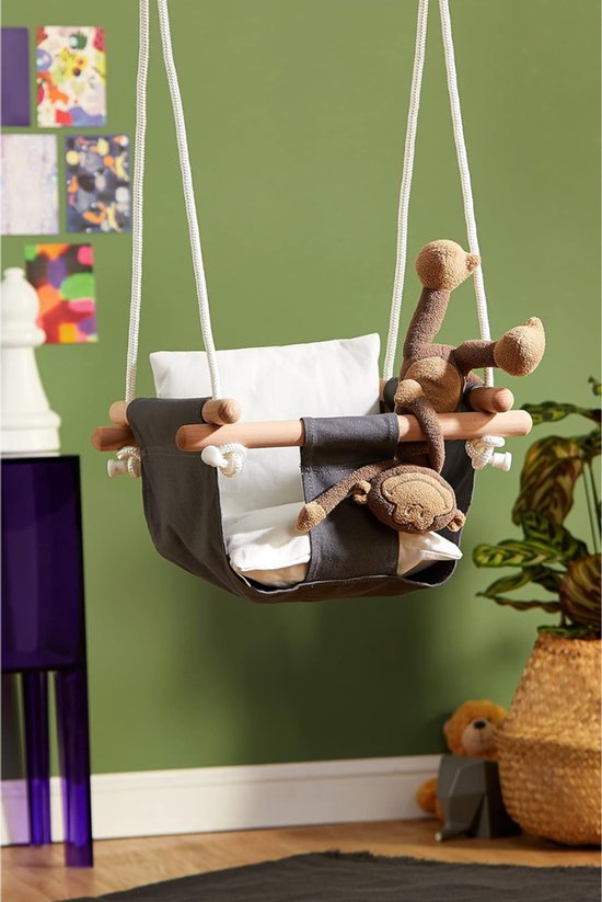 DnA® Babyschommel - Baby Schommel - Kinderschommel - Veelkleurig - 42cm x 20cm x 11cm van dna — afbeelding 2