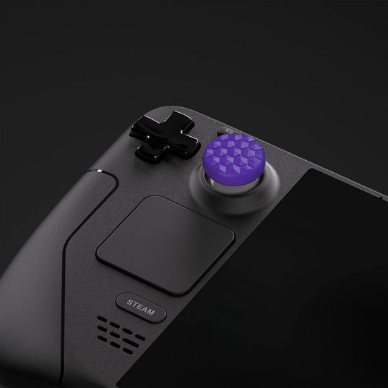 4x Thumb Grip Covers voor Steam Deck & PS Portal - Antislip Siliconen Joysticks Grips (Paars) van Merkloos — afbeelding 5
