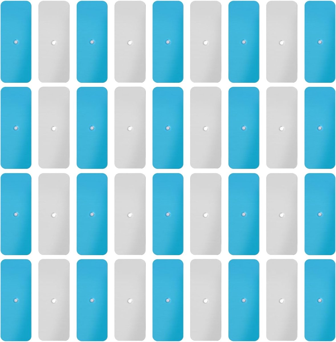 36x Magnetische Strips voor Onder Kastverlichting - Zelfklevende Montageplaatjes voor Keuk