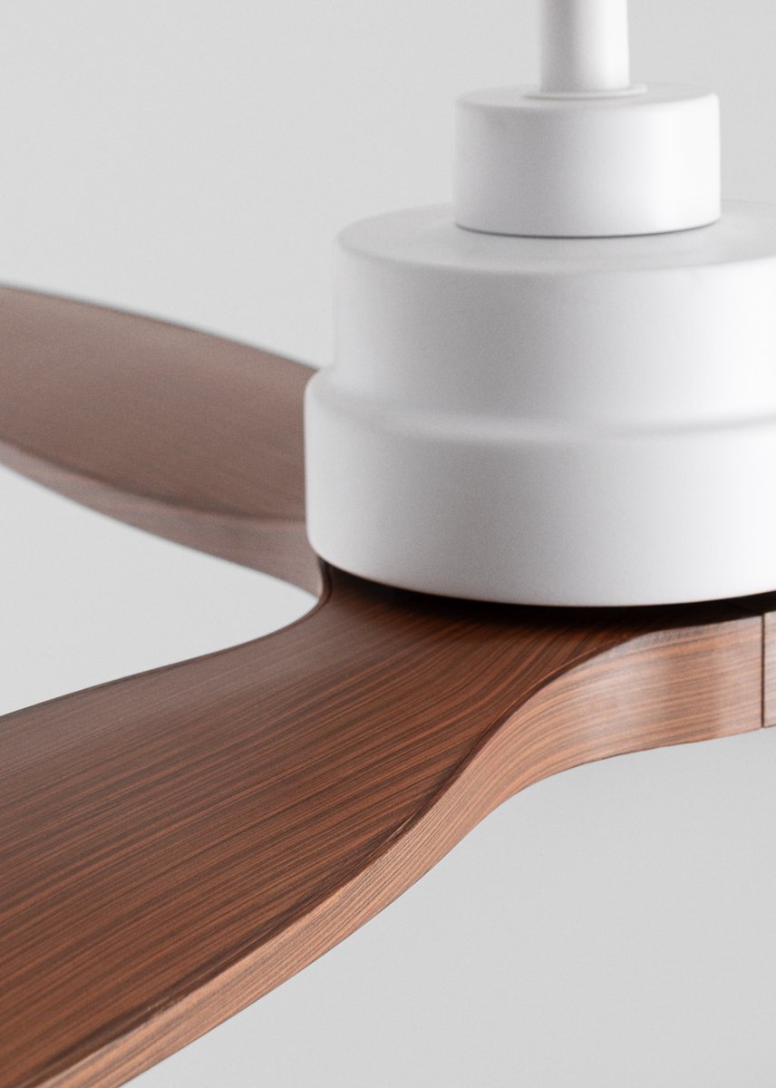 CREATE - Stille plafondventilator van 40 W met technische ABS-bladen, verkrijgbaar in verschillende maten - M - Geen licht - Afstandsbediening - WIND STYLANCE – foto 7