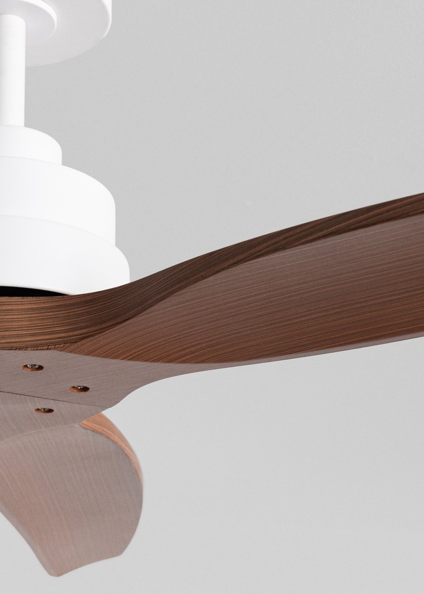 CREATE - Stille plafondventilator van 40 W met technische ABS-bladen, verkrijgbaar in verschillende maten - M - Geen licht - Afstandsbediening - WIND STYLANCE – foto 6