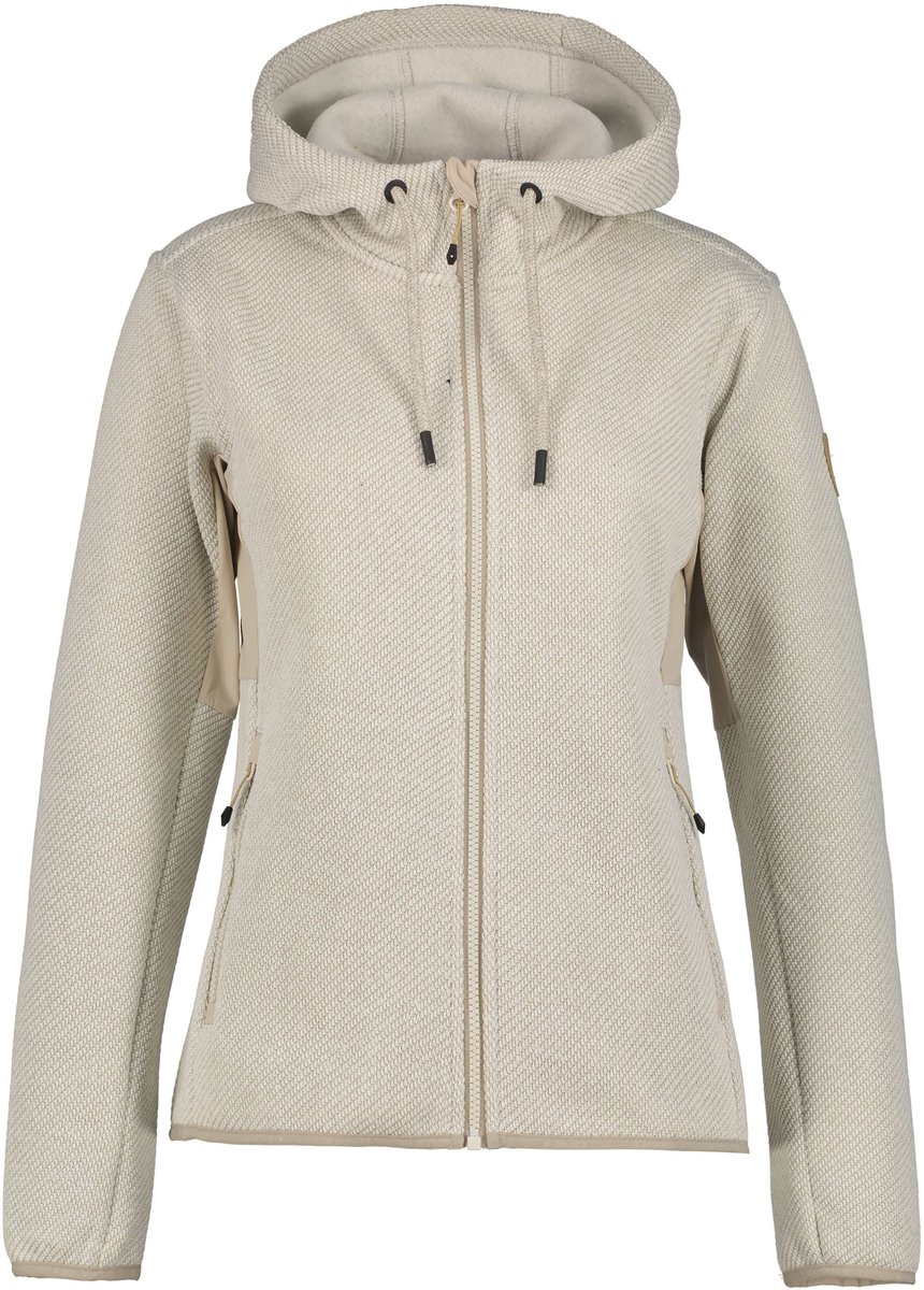 ICEPEAK mattawa Fleece sweater met rits dames Wit