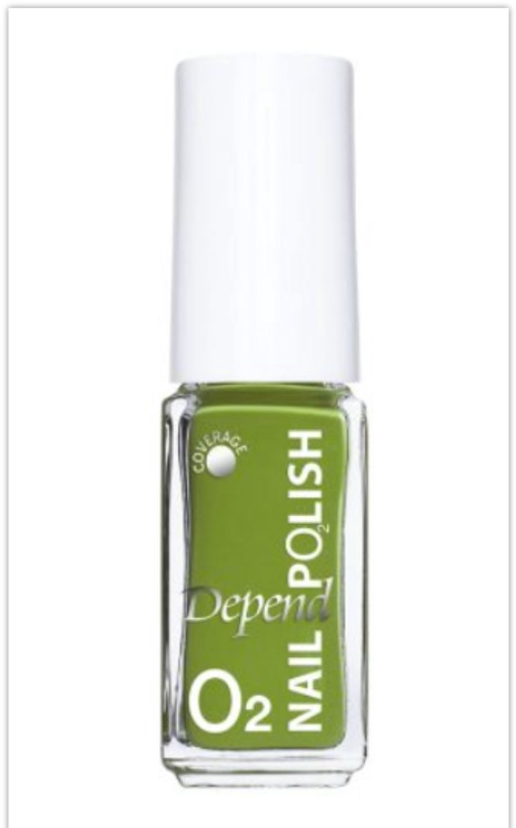 Depend nagellak groen