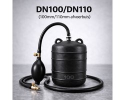 Rioolballon – Opblaasbare Pijpplug – Riool Afsluiter DN100 DN110 – Voorkomt Terugstromend Rioolwater – Complete Set Met Pomp