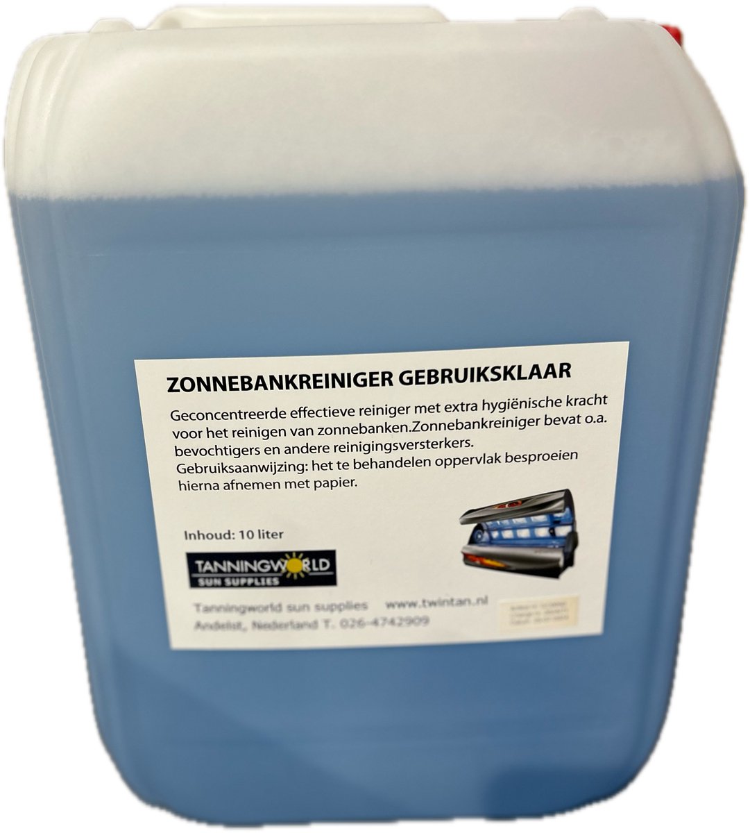 Zonnebankreiniger gebruiksklaar 10 liter