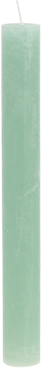 Taper kaarsen effen lichtgroen 34mm x 300mm 4st, 4 Stück
