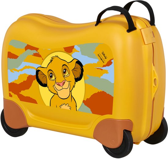 Samsonite Kinderkoffer - Dream2Go Disney Ride - on Suitcase Disney Simba geel 52cm