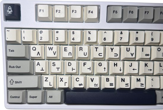 Astro Keycaps Astro Grey Keycaps - Keycaps voor Gaming Toetsenbord - Cherry - PBT ...