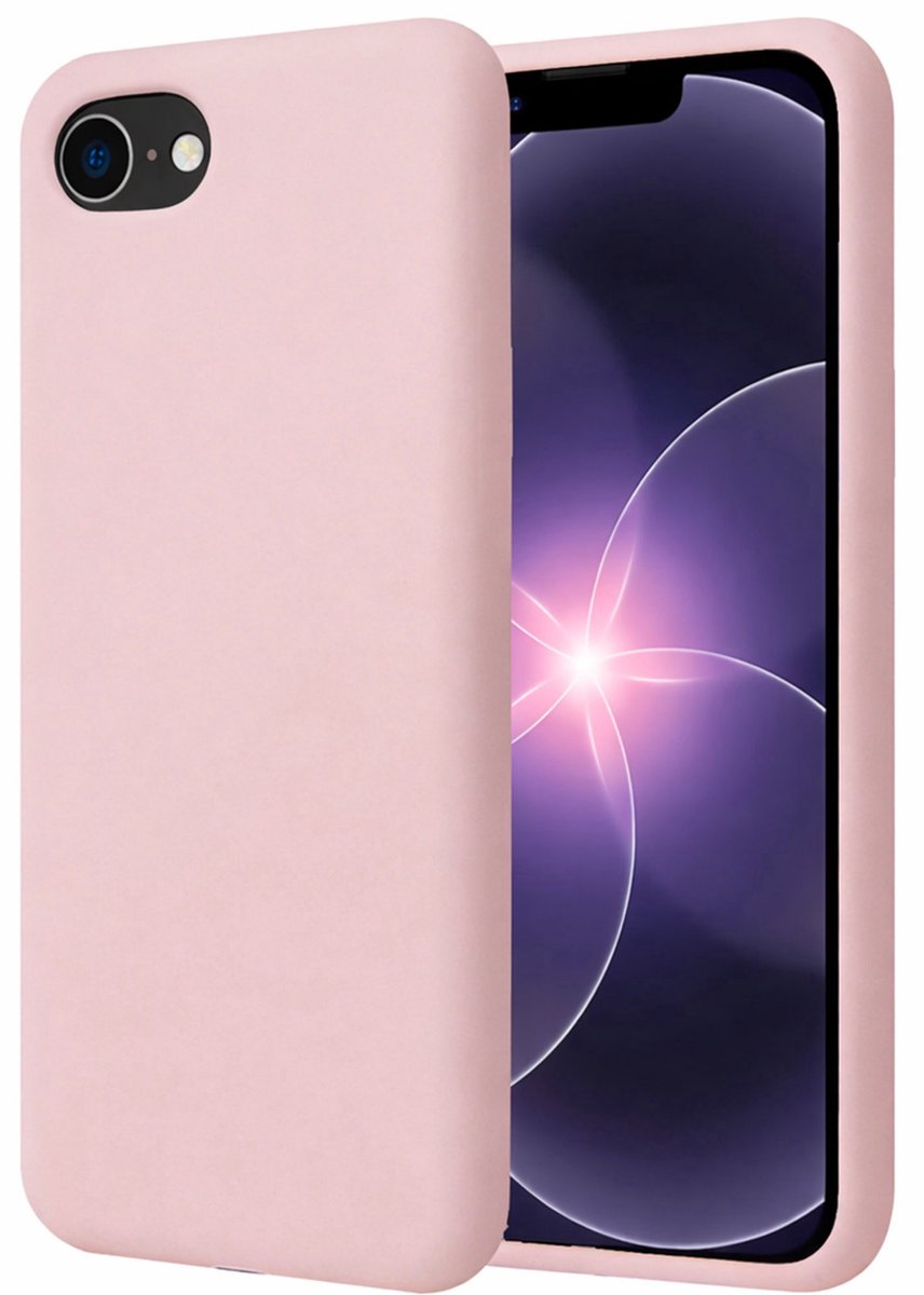 Hoesje geschikt voor iPhone 17e - Mat Back Case Roze