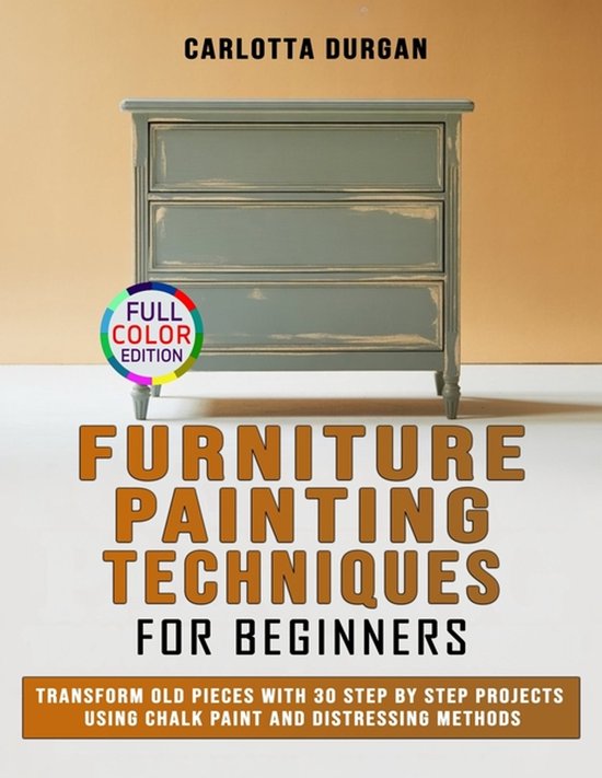 Furniture Painting Techniques for Beginners - cover