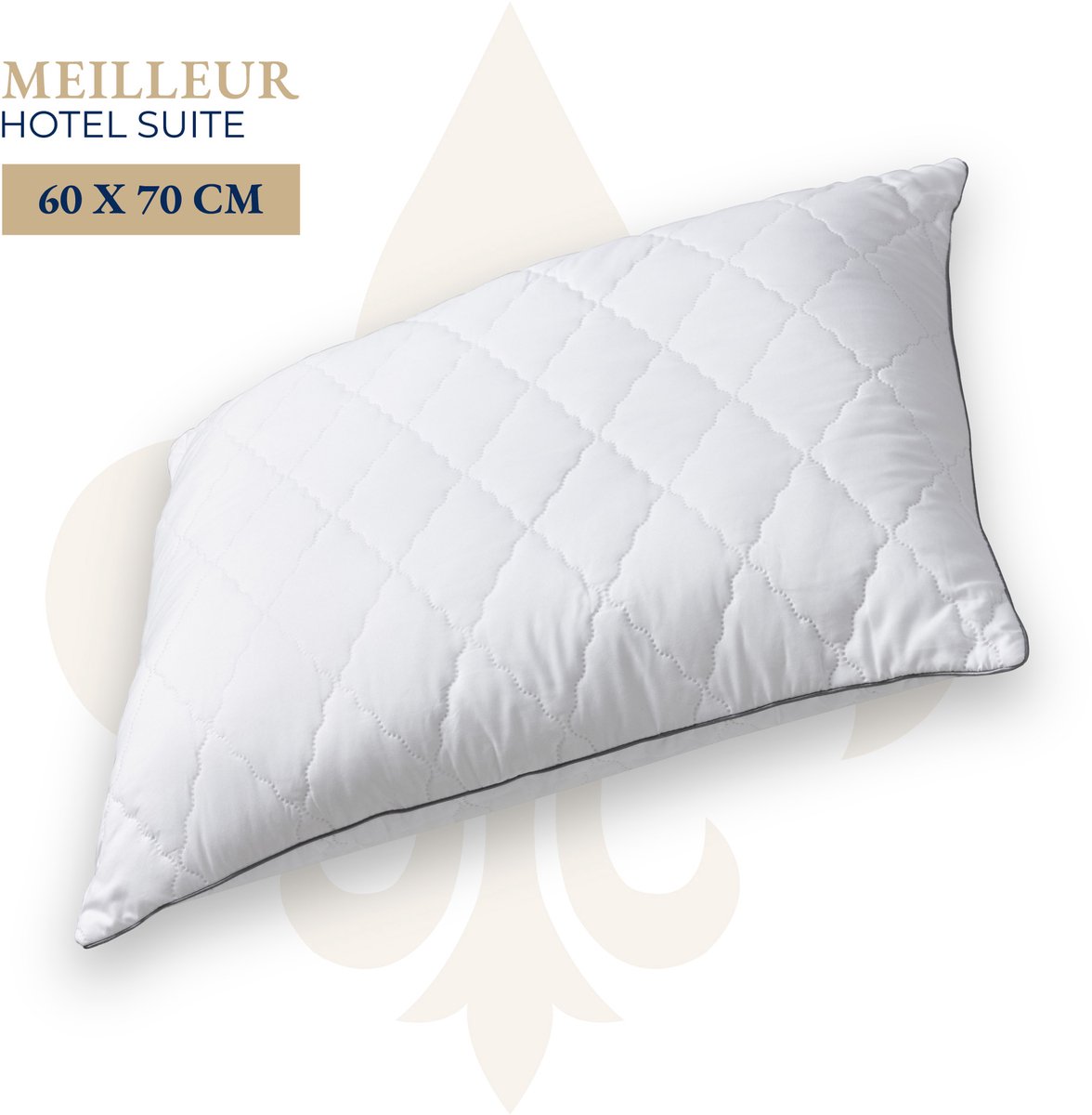 Meilleur Hotel Suite hoofdkussen - Ergonomisch comfort en optimale ondersteuning - 60x70cm