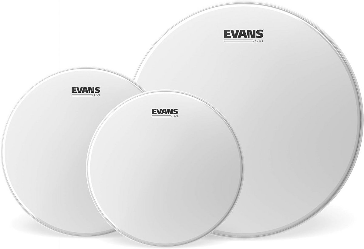 Gecoate Drumkop - Tom Pack - Muziek Maken - UV-geharde Coating - Standard 12 13 16