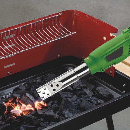 Nexvo® Onkruidbrander Electrisch - Onkruidbrander - Electrische Onkruidbrander - 650 Graden - Groen- 90cm x 8cm x 6cm van Merkloos	 — afbeelding 4