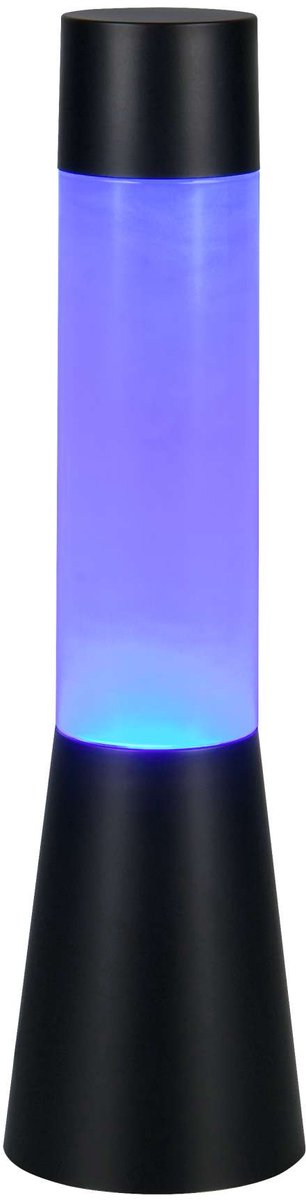 REALITY CIRRUS - Tafellamp - Zwart mat - incl. 1x SMD 0,4 W - RGB-kleurenwisselaar - USB-C aansluiting - Werkt op batterijen
