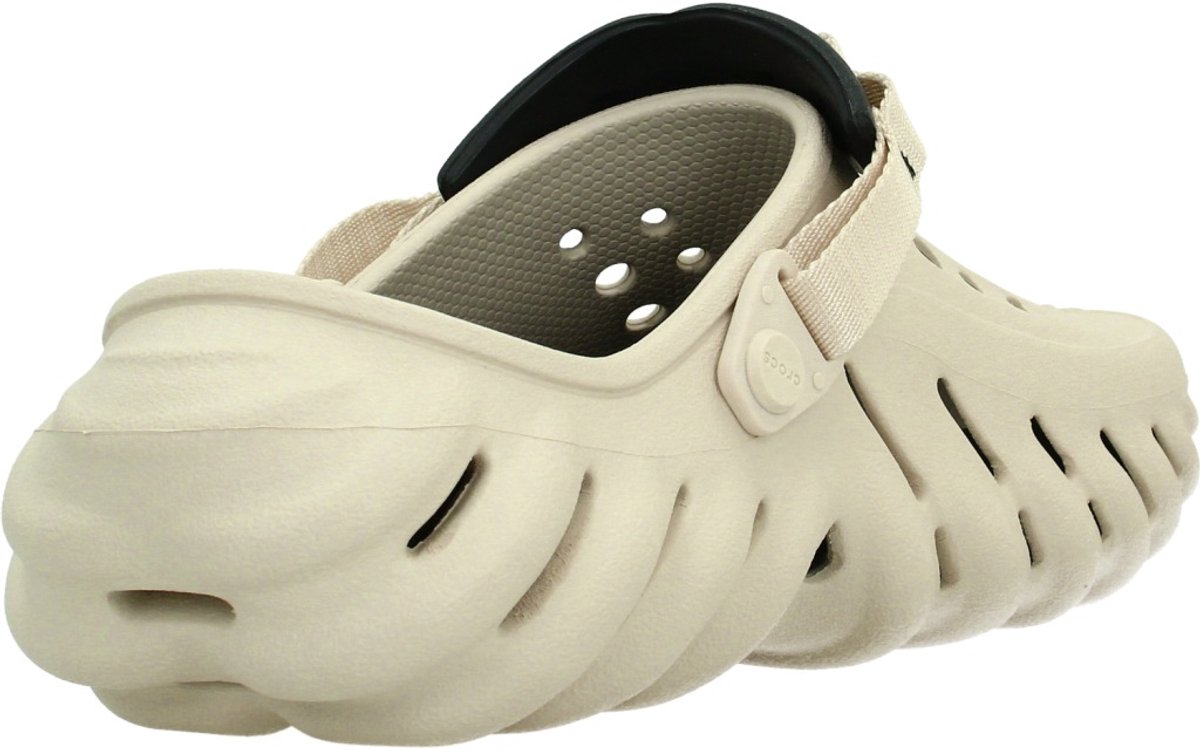 Crocs - Echo Clogs Bone/Black - Maat 38-39