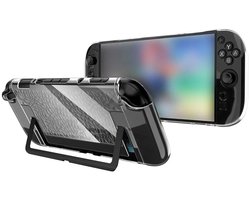 DrPhone SolidArmor – Beschermhoes Compatibel met Nintendo Switch 2 – PC + TPU Crystal Case – Schokbestendig & Transparant