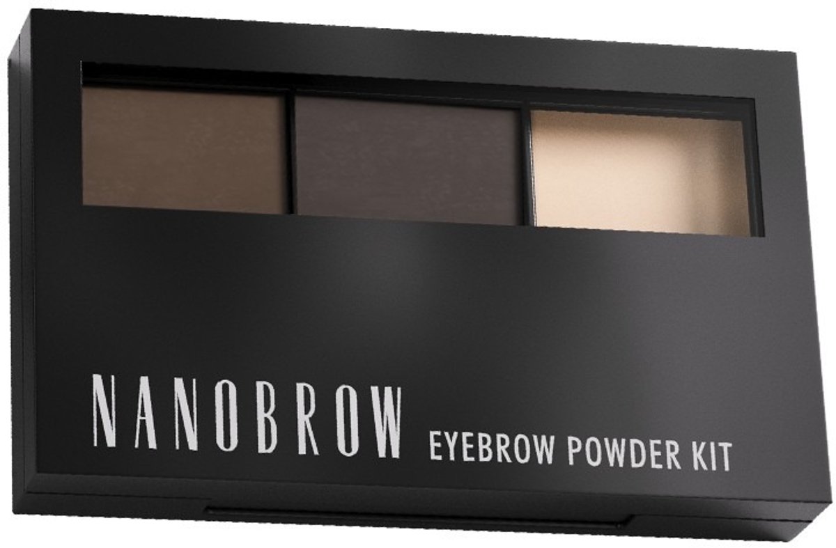 Nanobrow - Eyebrow Powder Kit Dark - 4gr