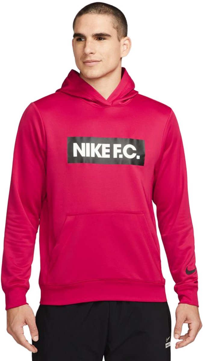 Nike Dri-FIT FC Libero Hoodie Heren Roze - Maat L