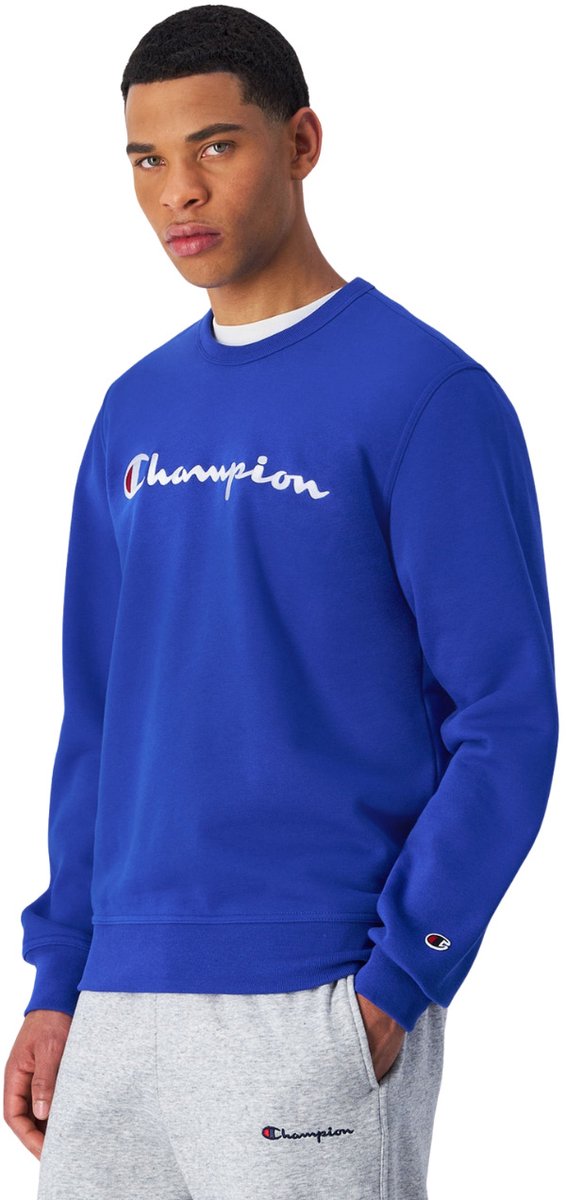 Champion Crewneck Sweatshirt Heren Blauw