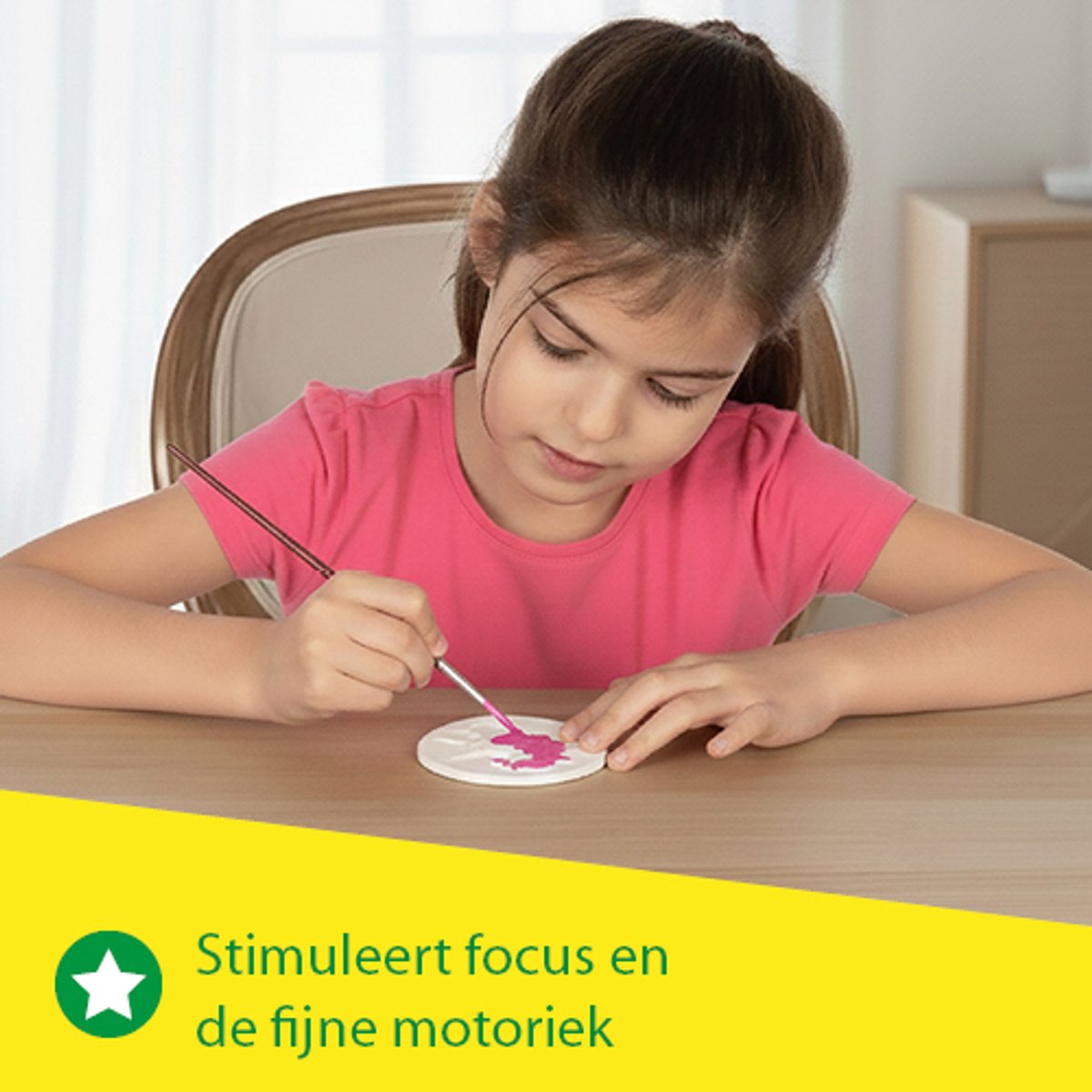 SES Creative - Hobby Pink - Gieten en Schilderen - Fantasie Paarden - Knutselen Meisjes - Sneldrogend - Vanaf 5 jaar — afbeelding 6
