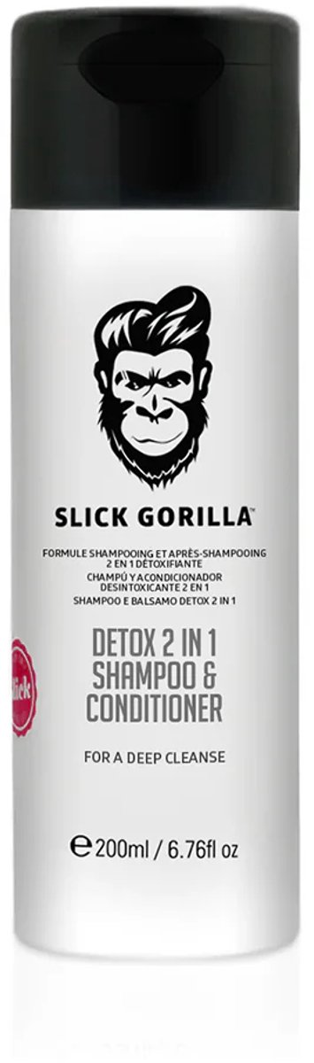 Slick Gorilla - Detox 2 in 1 Shampoo & Conditioner - 200ml