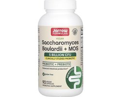 Saccharomyces Boulardii + MOS - 90 veggie capsules | Jarrow Formulas