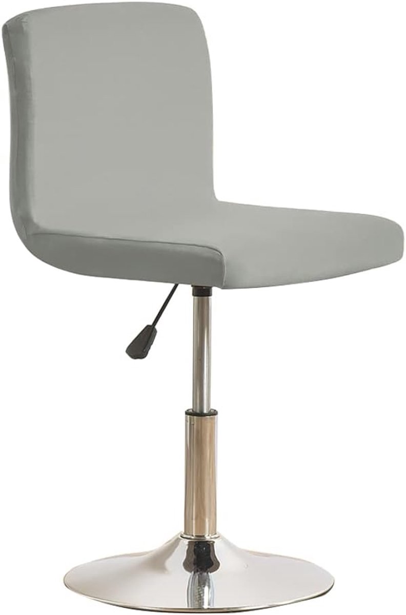 6 Stuks Stretch Barkrukhoezen - Wasbaar en Universeel Geschikt voor Pub en Eetkamerstoelen