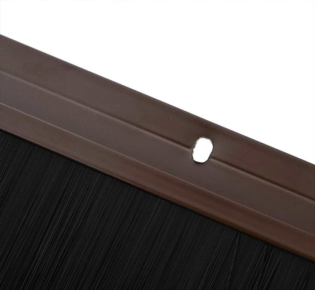 vidaXL - Schroefbare - Deurborstelafdichtingen - 6 - st - Bruin - 100 - cm