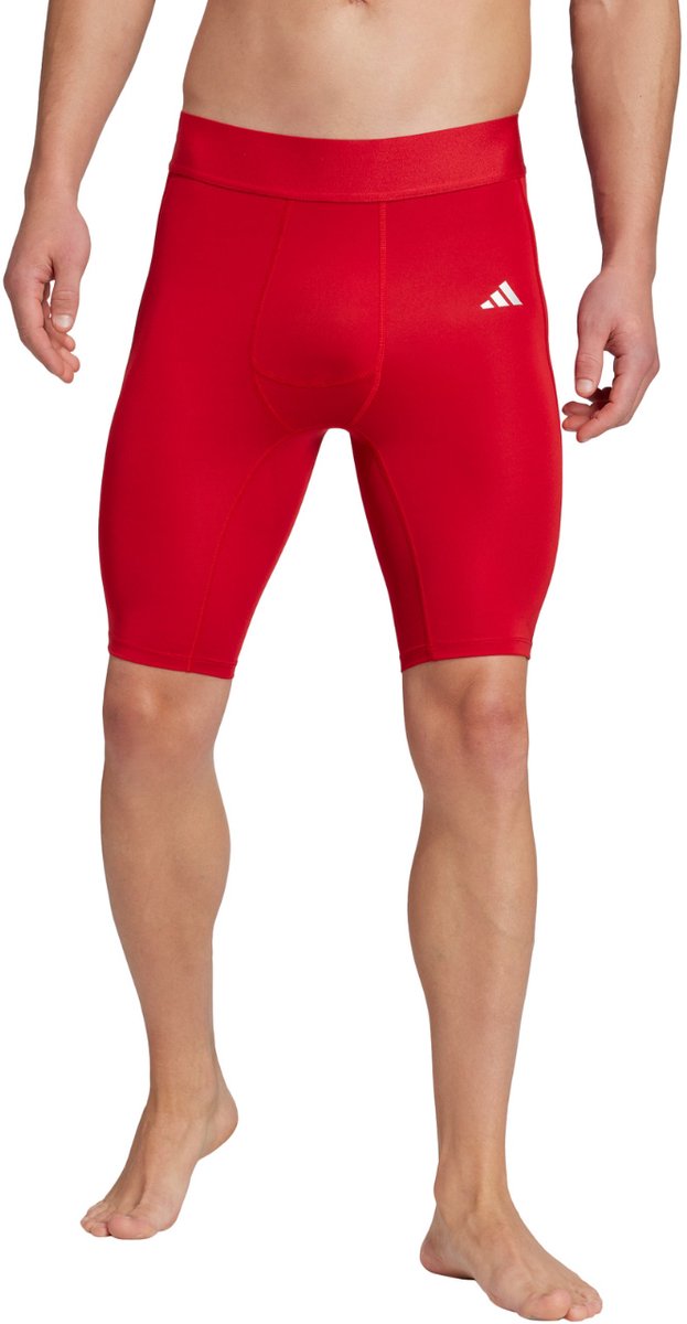 Adidas Techfit Tight Heren Ondershort Rood