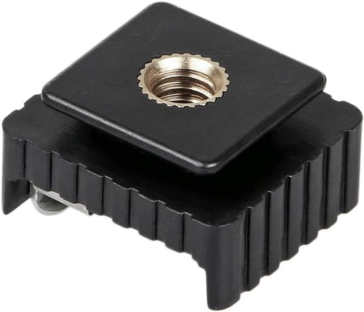 Flitschoen Adapter - Camera Mount - Verstelbare Flits - Standaard Schroefdraad - 2x2x2 cm