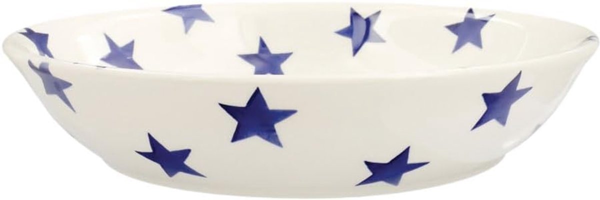 Middelgrote Blauwe Pastaschaal voor Diner of Serveer