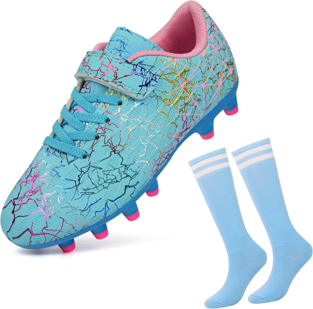 Stevige Grond Voetbalschoenen voor Kinderen