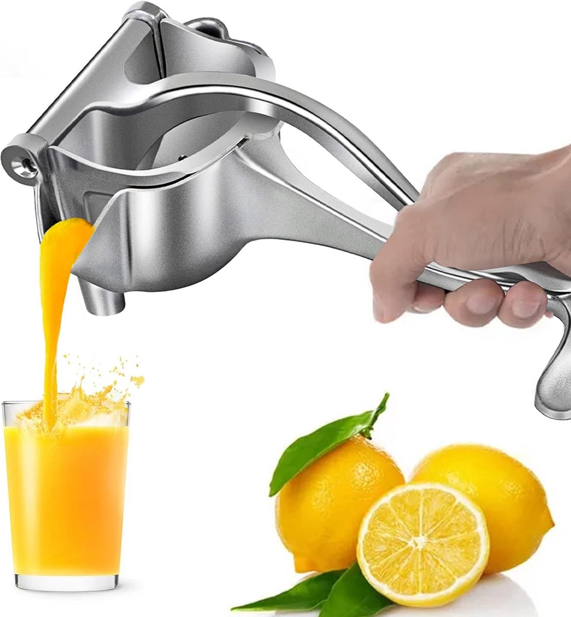 Handmatige Citruspers - Robuuste Citroen- en Sinaasappelpers van Aluminium