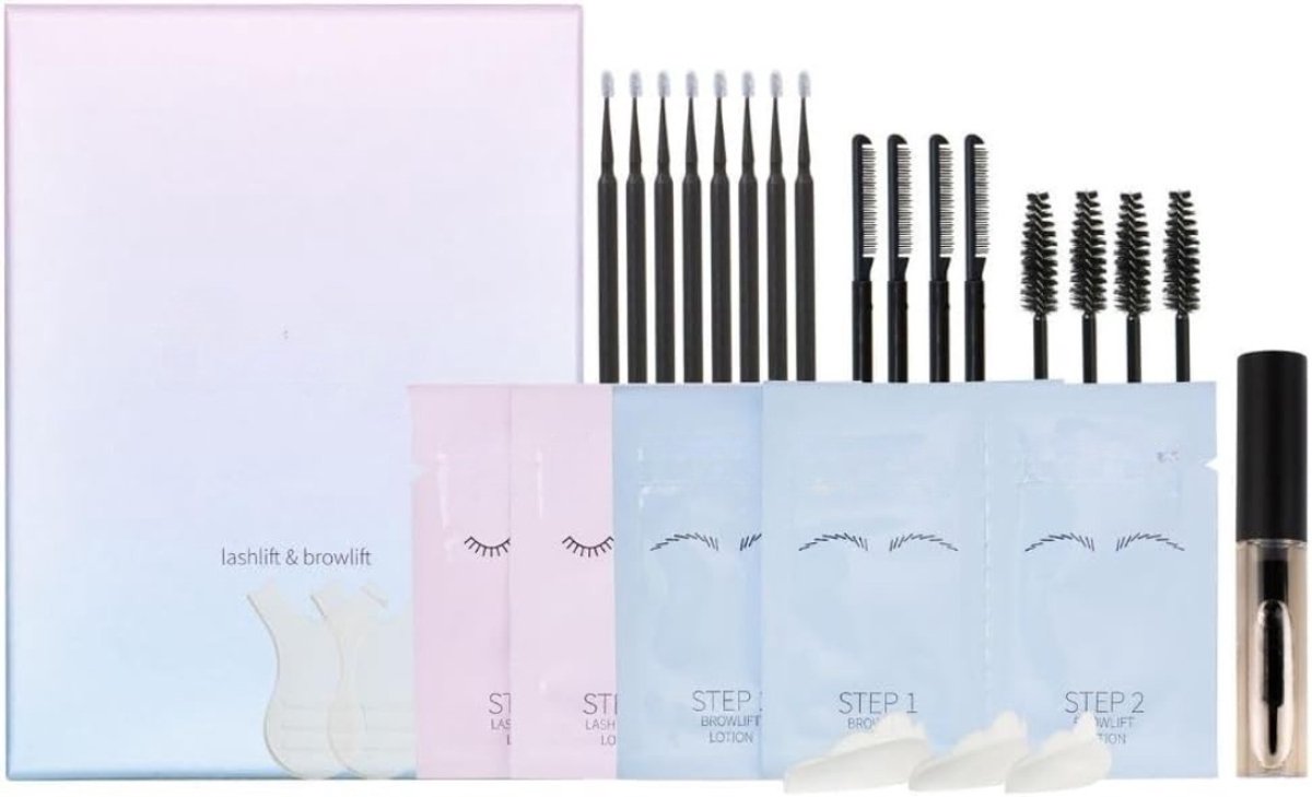Florixa® Wimperlifting set - Wimperlift - Wimpers - Veelkleurig - 13cm x 10cm x 3cm
