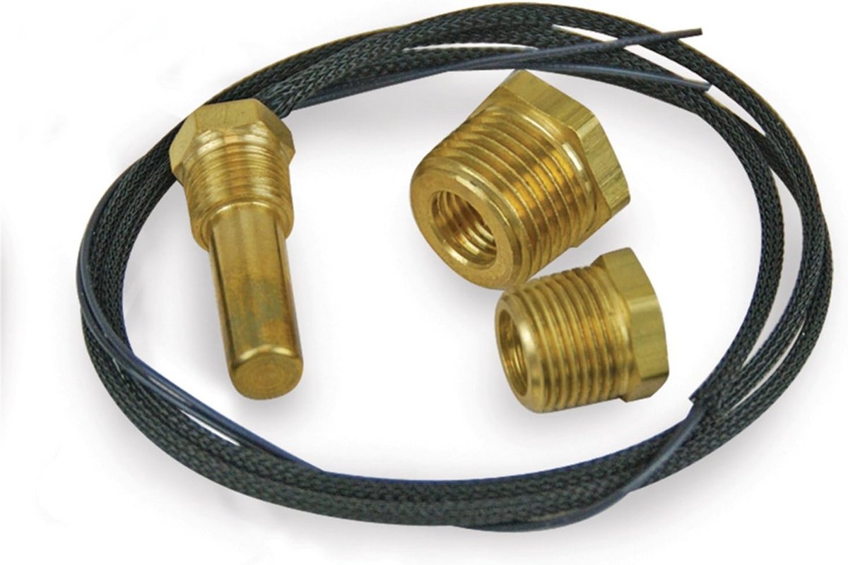 Temperatuursensor Adapter - Meetonderdeel Omzetter - Variabele Snelheid - Van Steeknaar Schroefdraad - 1/4 3/8 1/2 NPT