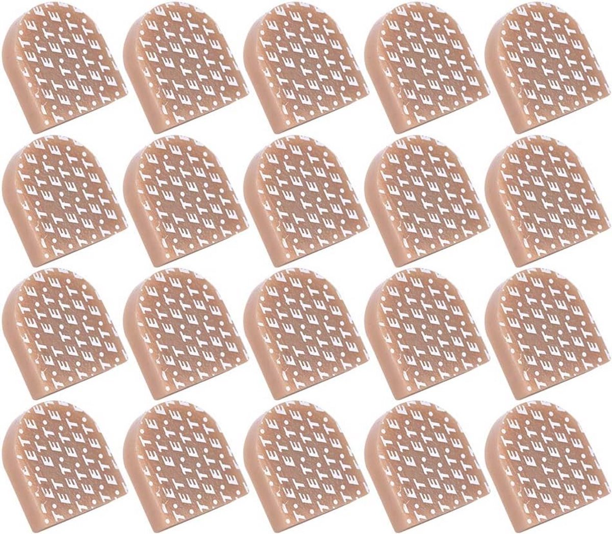 10 Paar Vervangende Hieltips voor Damesschoenen - Reparatie Accessoires