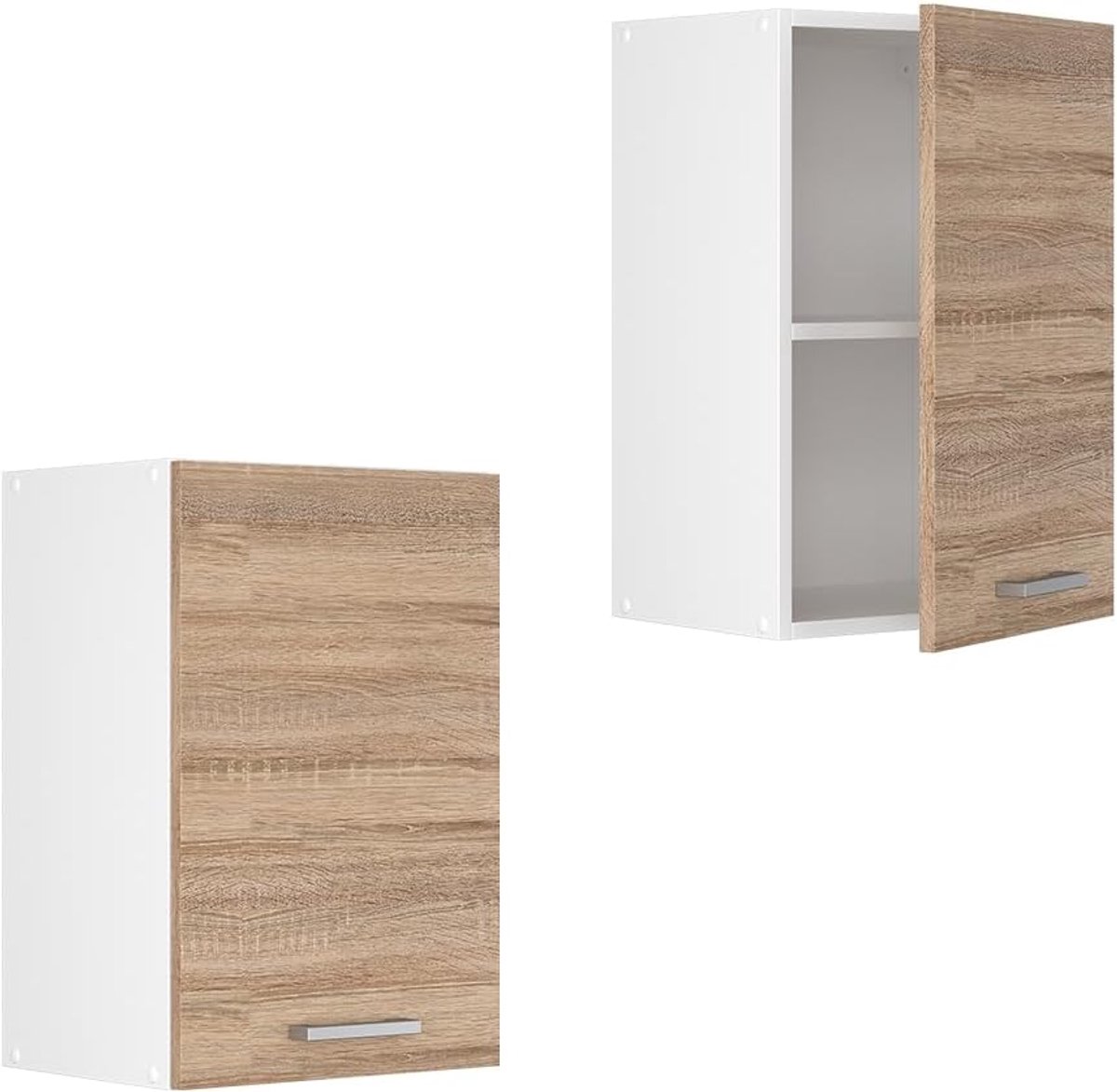 Keukenkast Hangend 40 cm 'R-Line' - Modulair Systeem - Verkrijgbaar in Antraciet en Wit