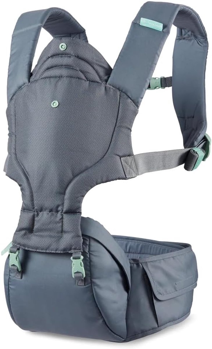 5-in-1 Heupstoeldrager voor Baby en Peuter: Flexibel en Ergonomisch Dragen