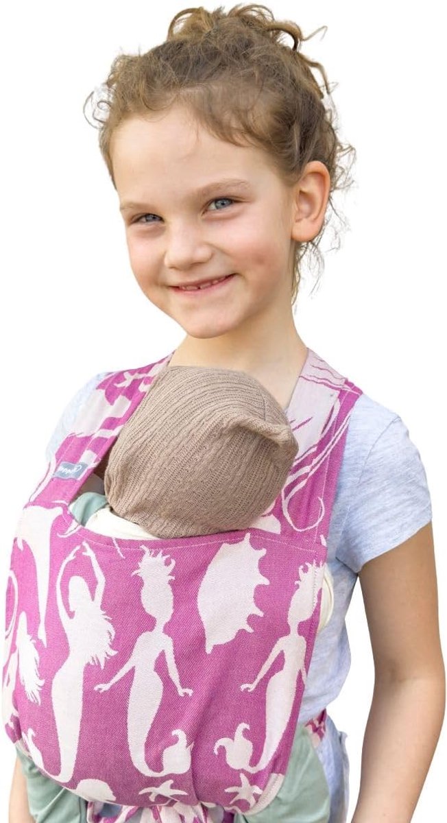 Draagzak voor Poppen en Knuffels - Comfortabel en Veilig voor Kinderen