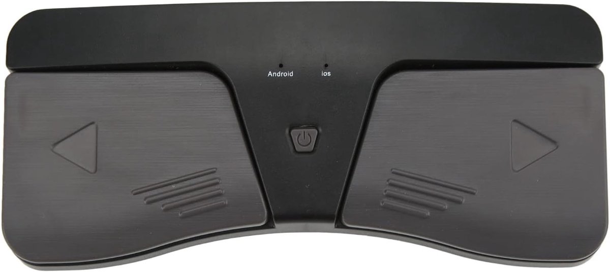 Draadloze Voetpedaal voor het Bladeren van Muziekpartituren - USB Powered