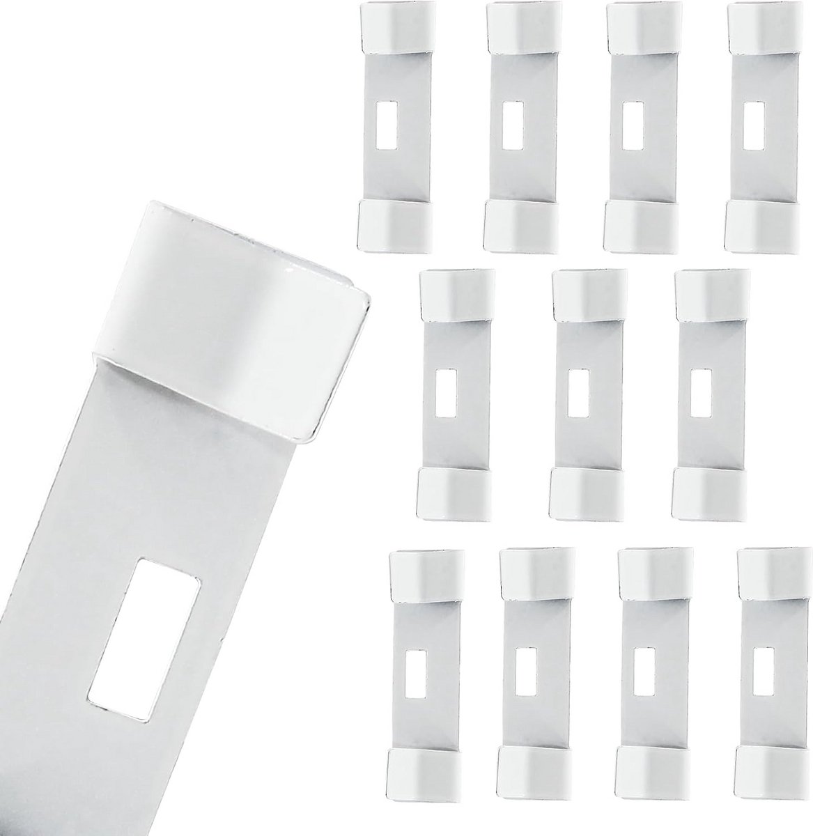 12 Stuks Verticale Jaloezie Reparatie Tabs voor Lamellen Vervanging