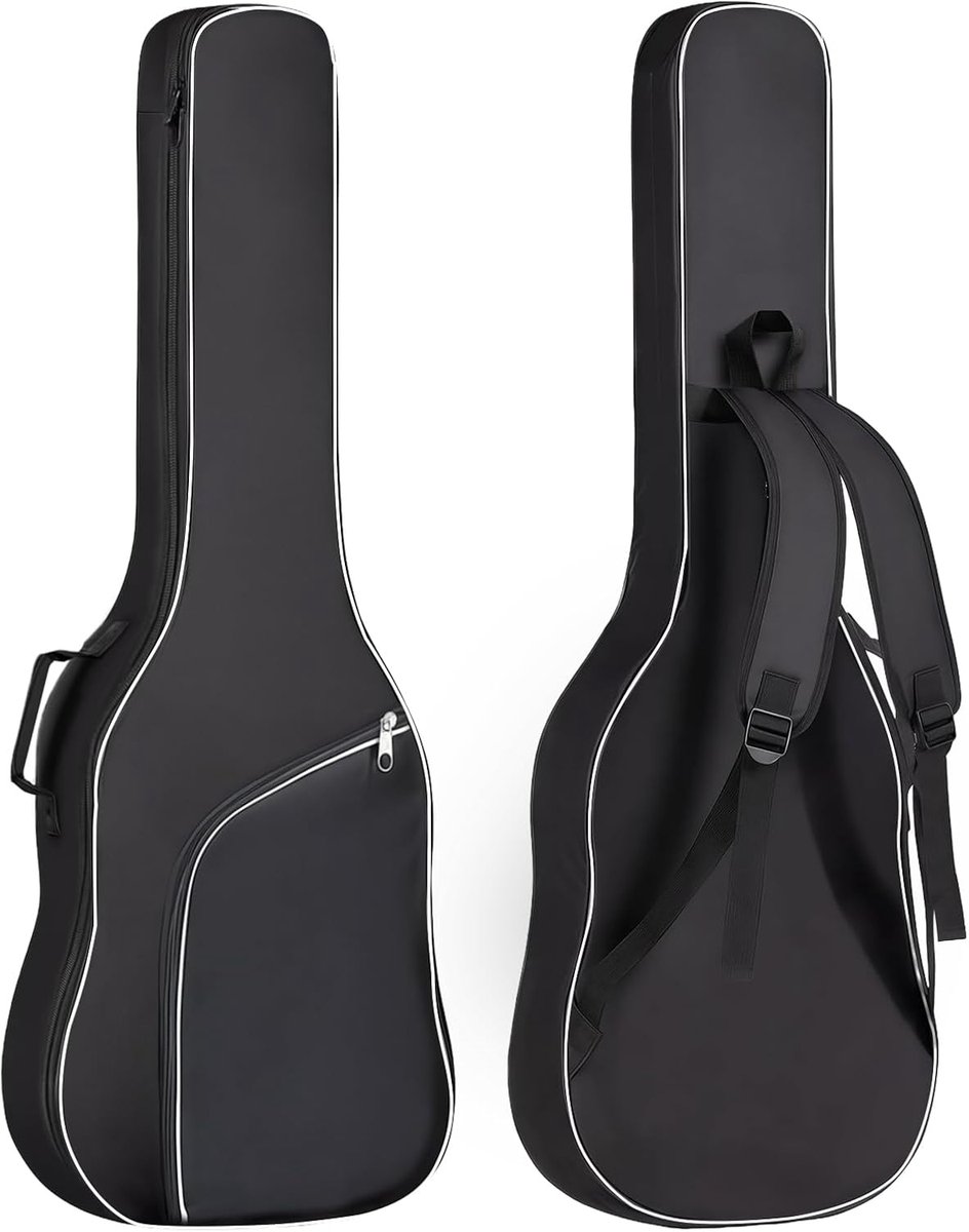 Gewatteerde Elektrische Gitaar Tas - Soft Gig Bag met Rugzakbanden