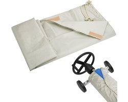 Zwembadafdekking Rolhoes - Pool Cover - Bescherming Zwemspa - Snel te Monteren - 490 x 96 cm