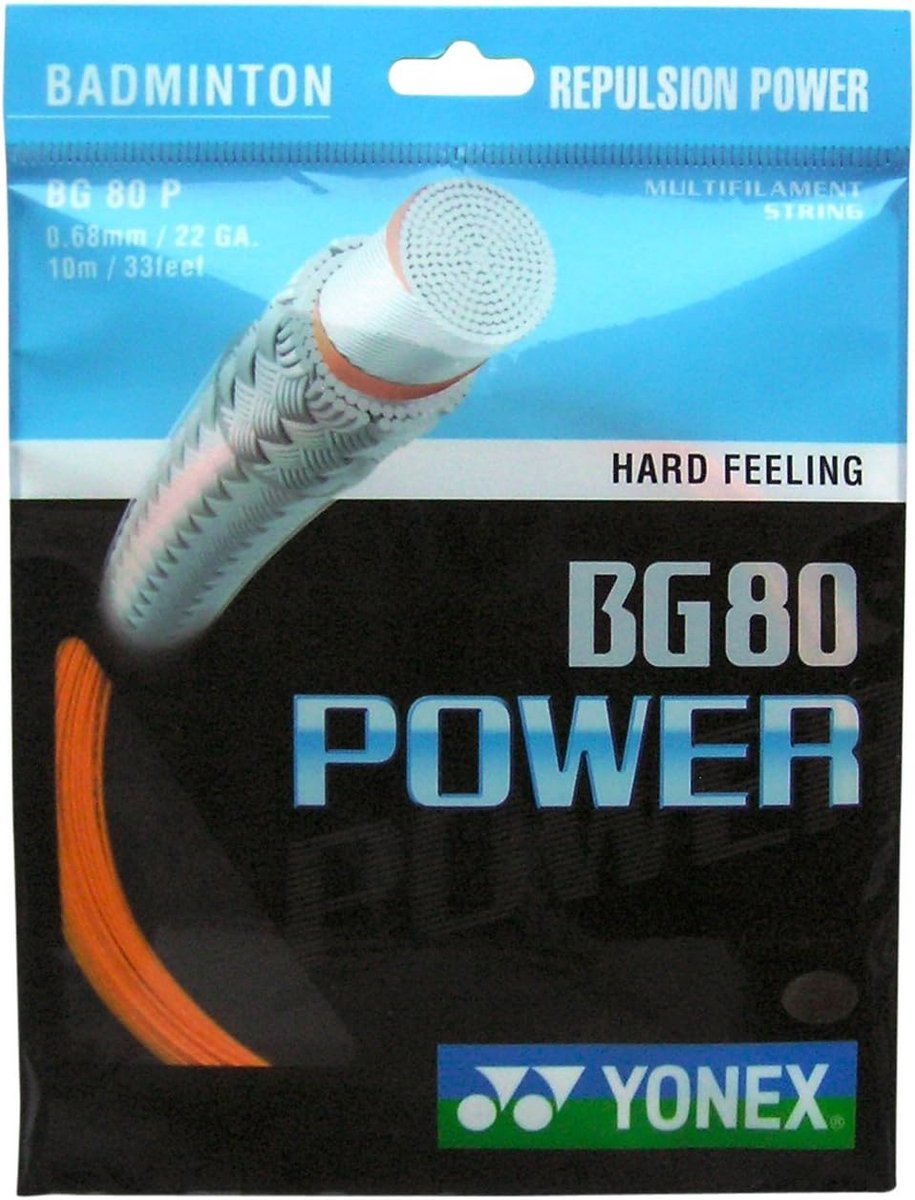 Badmintonsnaar Power 0.68 mm - Hoge Smashkracht en Duurzaamheid