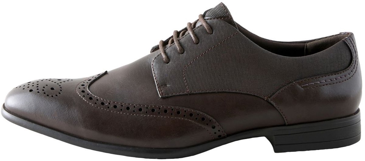 Next - Heren - Brogueschoenen - Bruin