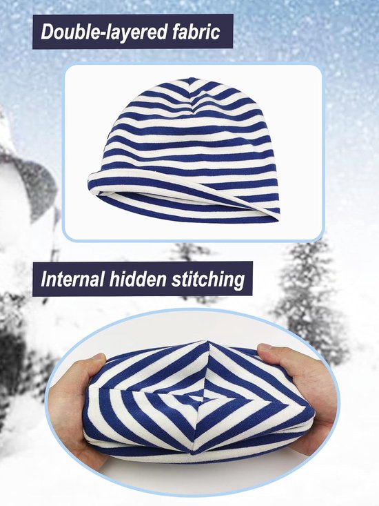 Set wintermuts en sjaal voor baby en peuter (0-6 jaar) — afbeelding 3